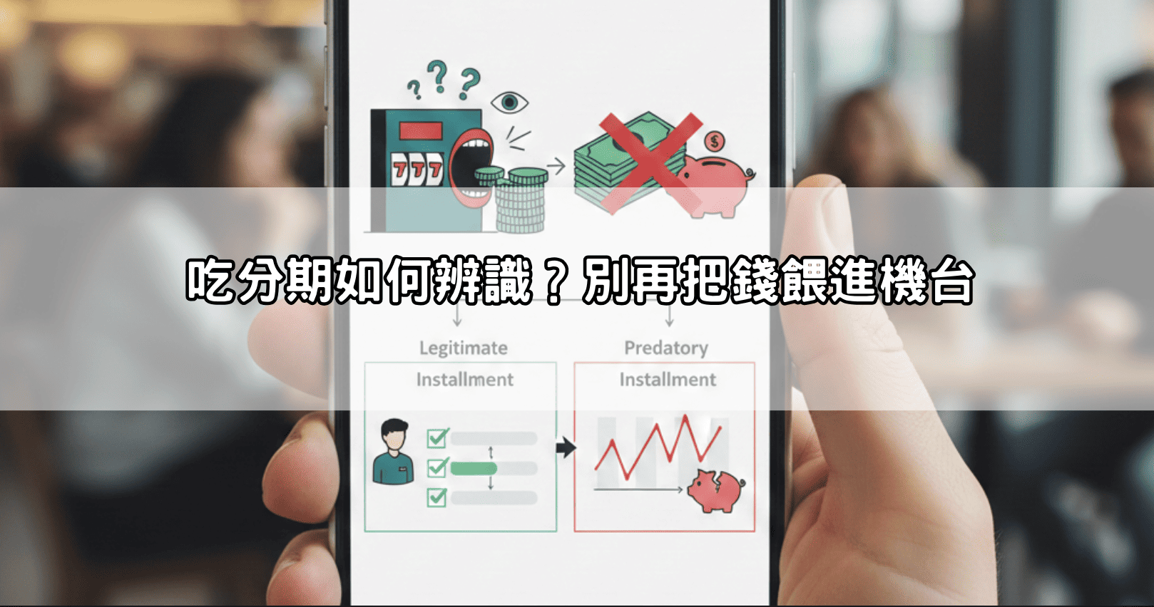 吃分期如何辨識？別再把錢餵進機台